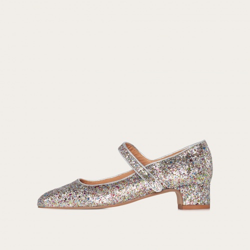 Dora Low Heels, confetti OUTLET